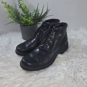 Stonefly Gore Tex Chukka Women Black Leather Lace-Up Ankle Boots  Size 7US, 37EU